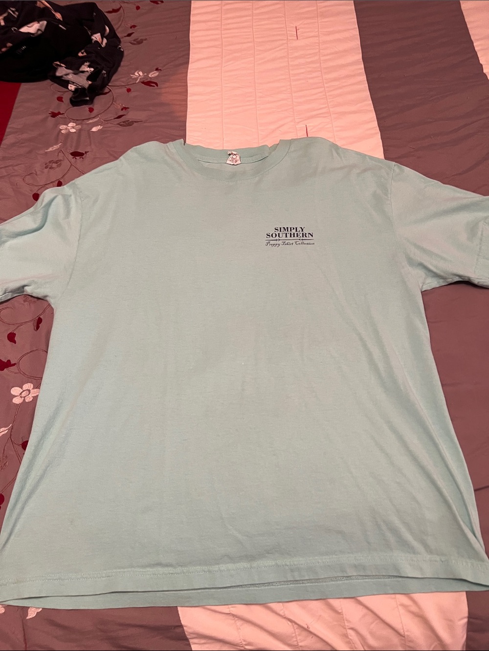Simply Southern Men’s or ladies  Mint Green Short Sleeve Tee